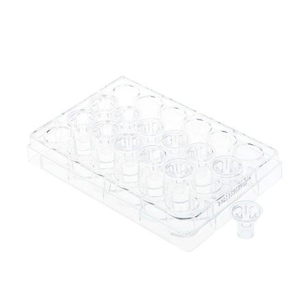 Celltreat Permeable Cell Culture Inserts, 24-Well, Hanging, PET, 0.4um, Sterile, PK24 230635